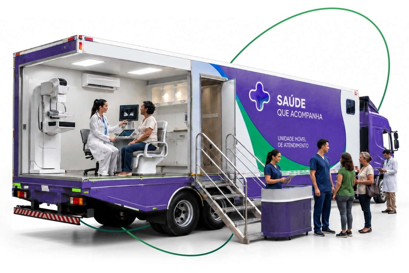 Unidade Móvel de Saúde Bringel Medtech